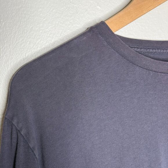 J.Crew Mens Broken-In T-Shirt Large Navy‎ Blue Basics Neutrals Long Sleeve Soft - Picture 10 of 10